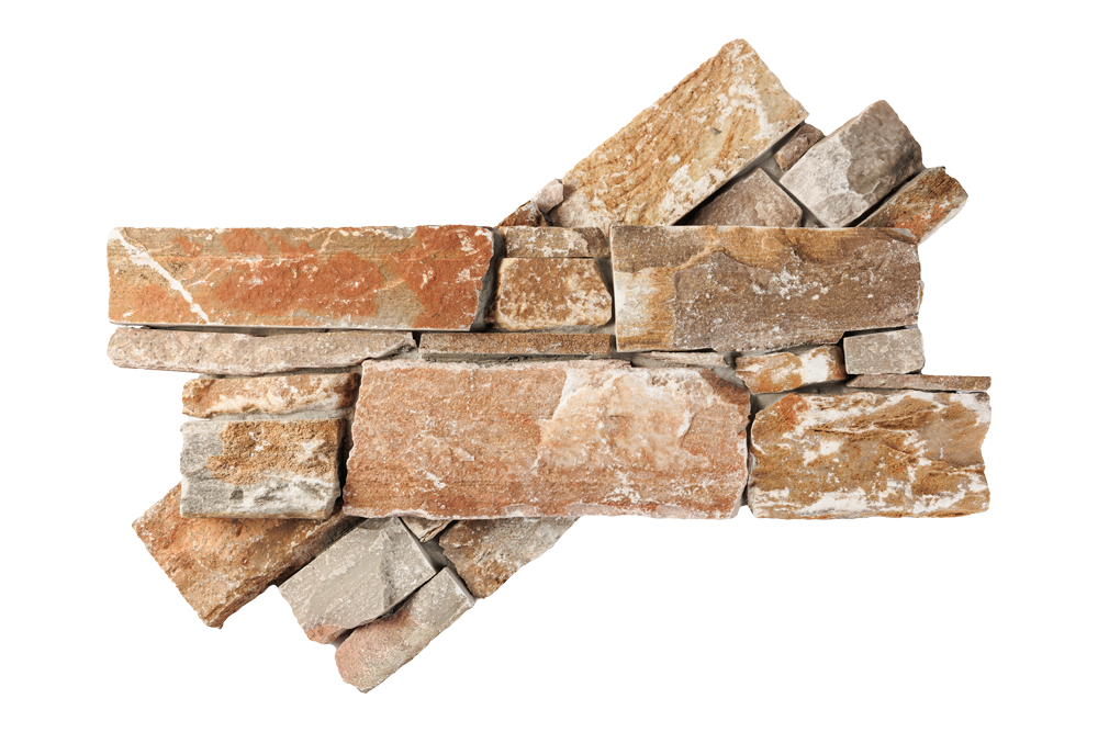 Декоративный камень 3D панели RKS SLATE Кварцит Beige Quartz Country (грубый камень)
