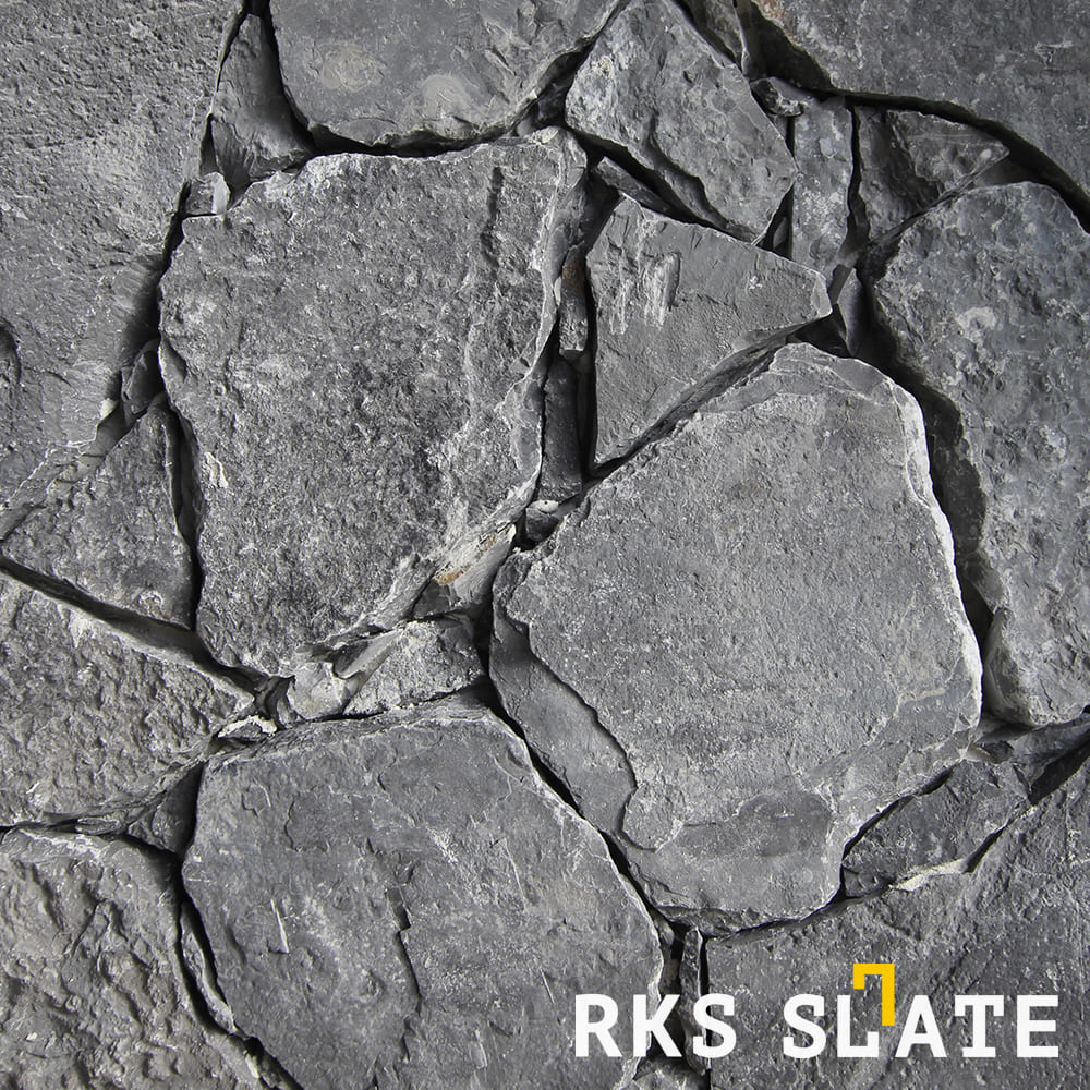 Фасадный камень RKS SLATE Midnight Black Loose