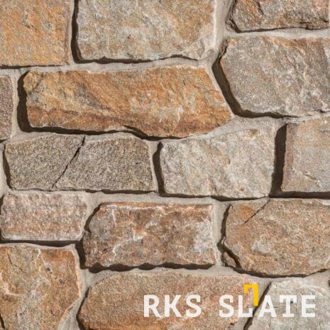 Облицовочный камень для фасада RKS SLATE Beige Qartzt Loose