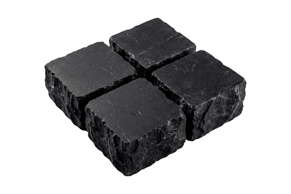 RKS Slate Belgian Black Limestone 100х100 мм. Прочная тротуарная плитка и плитка для пола из натурального известняка. Лучшая цена на плитку из камня известняк