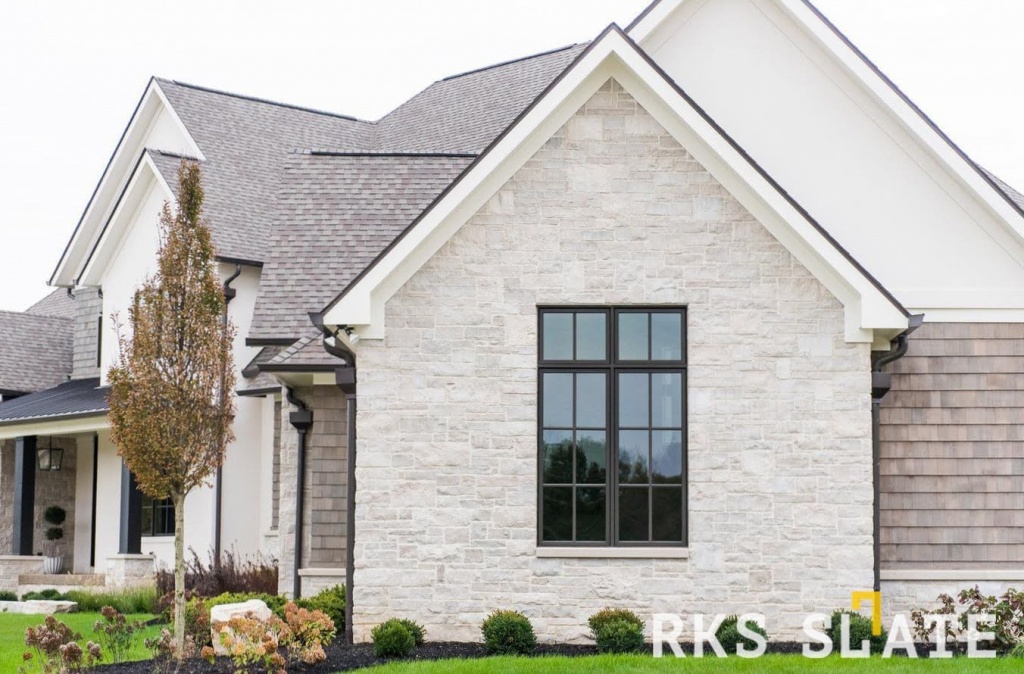 Облицовочный камень RKS SLATE White Sandstone Castle