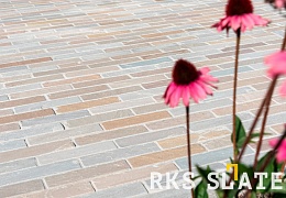 Брусчатка RKS Slate Belgian Multi 200х100 мм