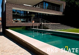 Брусчатка RKS Slate Belgian Grey 200х100 мм