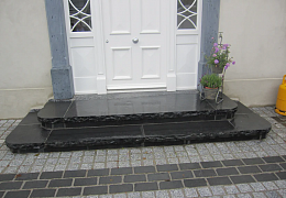 Брусчатка RKS Slate Belgian Black 100х100 мм