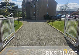 Брусчатка RKS Slate Belgian Black 200х100 мм
