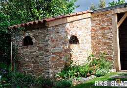 Облицовочный камень RKS SLATE Beige Quartz Strips