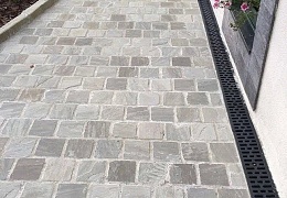 Брусчатка RKS Slate Belgian Grey 200х100 мм
