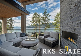 Облицовочный камень RKS SLATE Greenwich Gray Strips