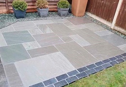 Брусчатка RKS Slate Belgian Black 200х100 мм