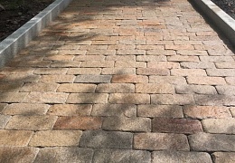 Гранитная брусчатка RKS Slate Vermont, галтованная 200х100 мм