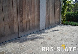 Брусчатка RKS Slate Belgian Grey 200х100 мм