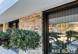 Облицовочный камень RKS SLATE Multi Quartz Strips