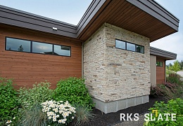 Облицовочный камень RKS SLATE Mint Fossils Sandstone Strips