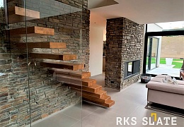 Облицовочный камень RKS SLATE Cedar Slate Strips