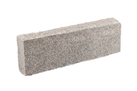 Серый Бордюр (поребрик) из камня, Vermont 150х80 мм из натурального камня гранит