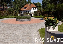 Брусчатка RKS Slate Belgian Grey 200х100 мм