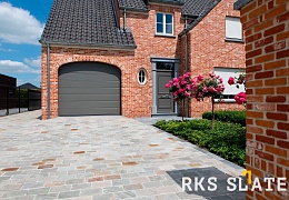 Брусчатка RKS Slate Belgian Grey 200х100 мм