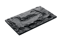 Плитка черная Belgian Black Rock (Скала)