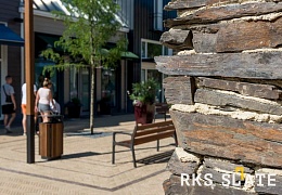 Облицовочный камень RKS SLATE Cedar Slate Strips