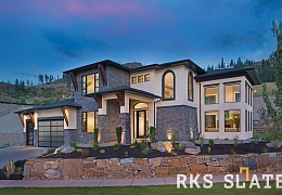 Облицовочный камень RKS SLATE Greenwich Gray Strips