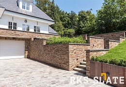 Брусчатка RKS Slate Belgian Grey 200х100 мм