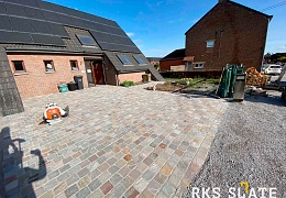 Брусчатка RKS Slate Belgian Multi 200х100 мм