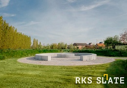 Брусчатка RKS Slate Belgian Grey 200х100 мм