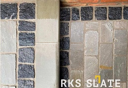 Брусчатка RKS Slate Belgian Grey 200х100 мм