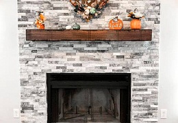 3D панели RKS SLATE Мрамор Cloudy Grey Classic