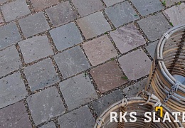Брусчатка RKS Slate Belgian Multi 200х100 мм