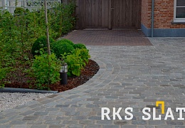 Брусчатка RKS Slate Belgian Grey 200х100 мм