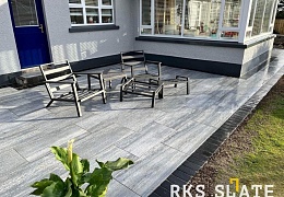 Брусчатка RKS Slate Belgian Black 200х100 мм