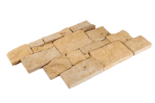 Декоративный камень известняк RKS SLATE Известняк Beige Limestone Country для эксклюзивной отделки фасада