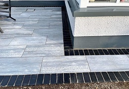 Брусчатка RKS Slate Belgian Black 100х100 мм
