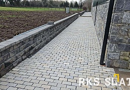 Брусчатка RKS Slate Belgian Yellow 100х100 мм