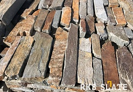 Облицовочный камень RKS SLATE Multi Quartz Strips
