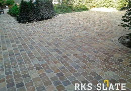 Брусчатка RKS Slate Belgian Multi 200х100 мм