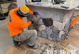 Облицовочный камень RKS SLATE Portland Blend Loose
