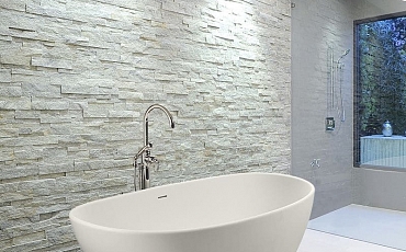 Натуральный камень в ванной комнате: эстетика SPA-зоны