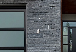 Облицовочный камень RKS SLATE Chittor Black Limestone Strips