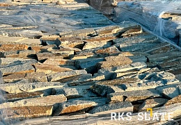 Облицовочный камень RKS SLATE Multi Quartz Strips