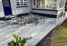 Брусчатка RKS Slate Belgian Black 100х100 мм