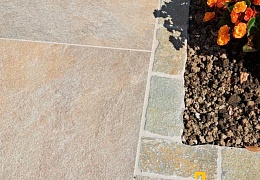 Брусчатка RKS Slate Belgian Yellow 100х100 мм