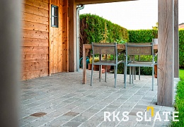 Брусчатка RKS Slate Belgian Grey 200х100 мм