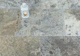 Плитка из травертина Silver Cross Cut