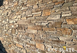 Облицовочный камень RKS SLATE Multi Quartz Strips