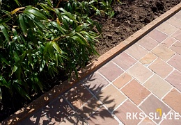 Брусчатка RKS Slate Belgian Multi 200х100 мм