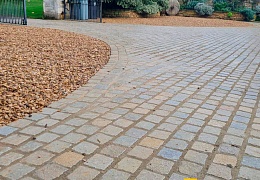 Брусчатка RKS Slate Belgian Yellow 100х100 мм