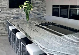 3D панели RKS SLATE Мрамор Cloudy Grey Classic