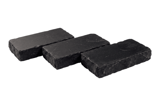 RKS Slate Belgian Black Limestone 200х100 мм. Прочная тротуарная плитка и плитка для пола из натурального известняка. Лучшая цена на плитку из камня известняк